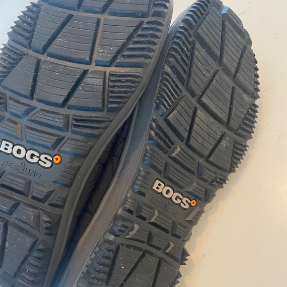 Bogs Quilted Tall Black Boots Size 9 - Picture 5 of 7